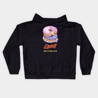 Donuts Destroyer Kids Hoodie